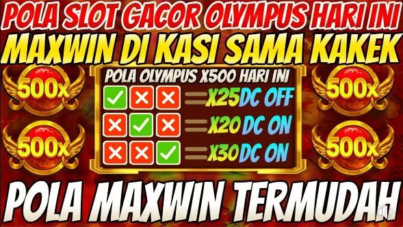 Pola Gacor Terbaru 2024 Gampang Maxwin !!!